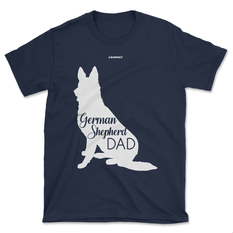 Load image into Gallery viewer, German Shepherd Dad Cursive Shirt (Men&#39;s/Unisex)
