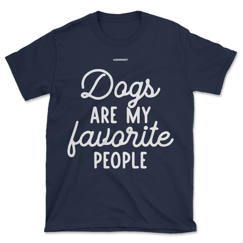 Load image into Gallery viewer, Dogs Are My Favorite People Shirt (Men&#39;s/Unisex)
