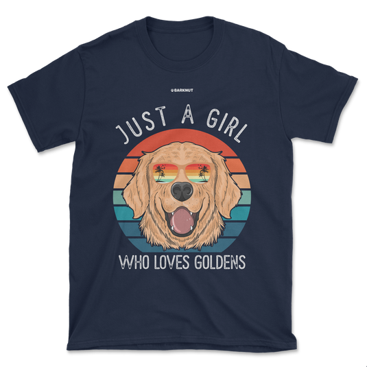 Just A Girl Who Loves Goldens Shirt (Men's/Unisex)