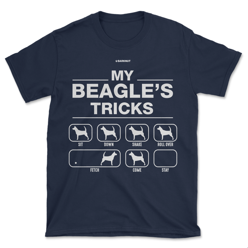 Load image into Gallery viewer, My Beagle&#39;s Tricks Shirt (Men&#39;s/Unisex)
