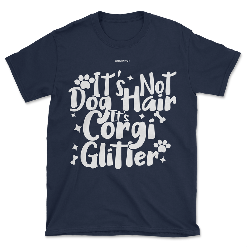 Load image into Gallery viewer, Corgi Glitter Shirt (Men&#39;s/Unisex)
