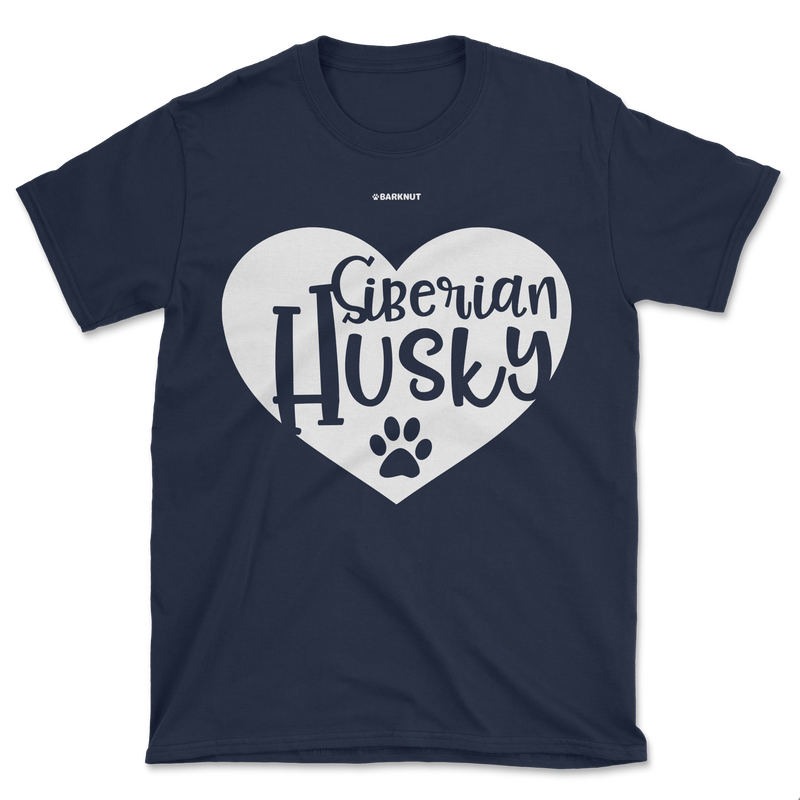 Load image into Gallery viewer, Heart Husky Shirt (Men&#39;s/Unisex)
