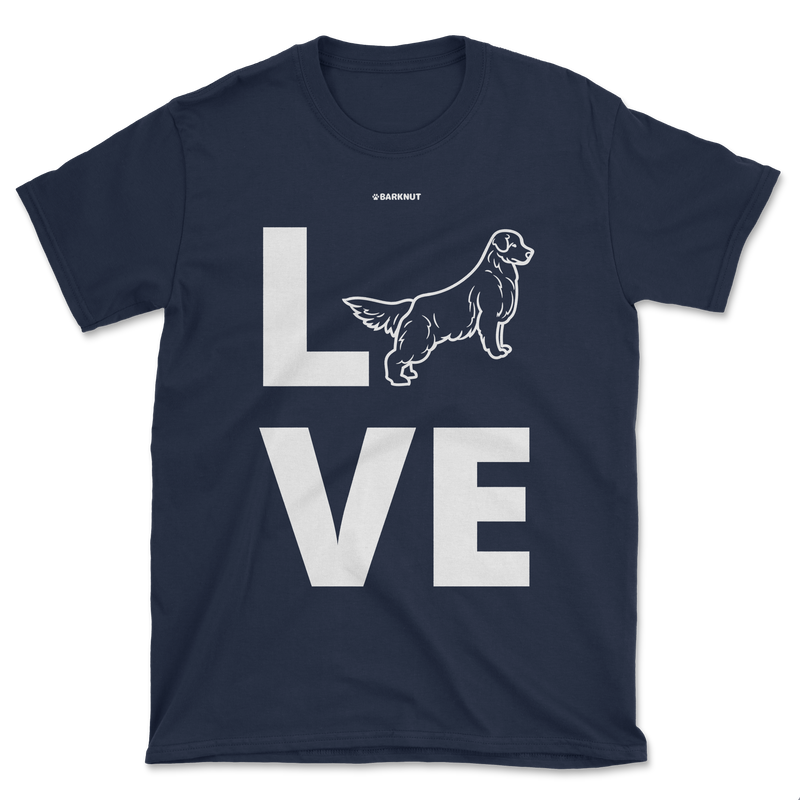 Load image into Gallery viewer, Love Golden Retriever Silhouette Shirt (Men&#39;s/Unisex)
