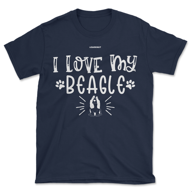 Load image into Gallery viewer, I Love My Beagle Shirt (Men&#39;s/Unisex)
