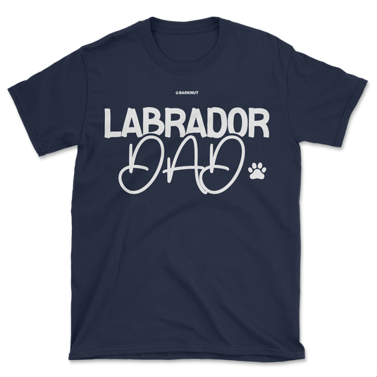 Labrador Dad Paw Print Shirt (Men's/Unisex)