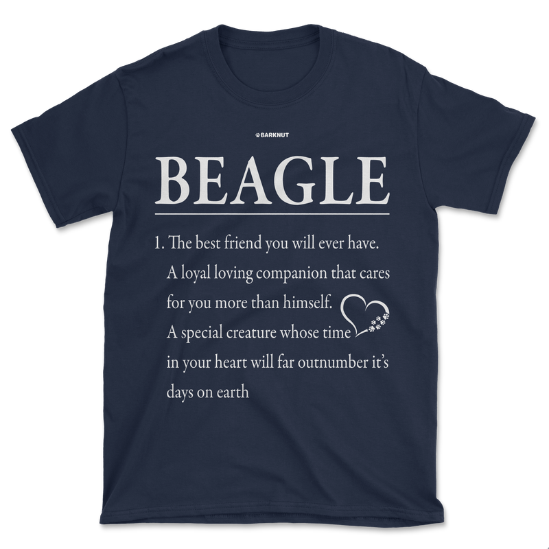 Load image into Gallery viewer, Funny Beagle Definitions Shirt (Men&#39;s/Unisex)
