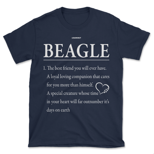 Funny Beagle Definitions Shirt (Men's/Unisex)