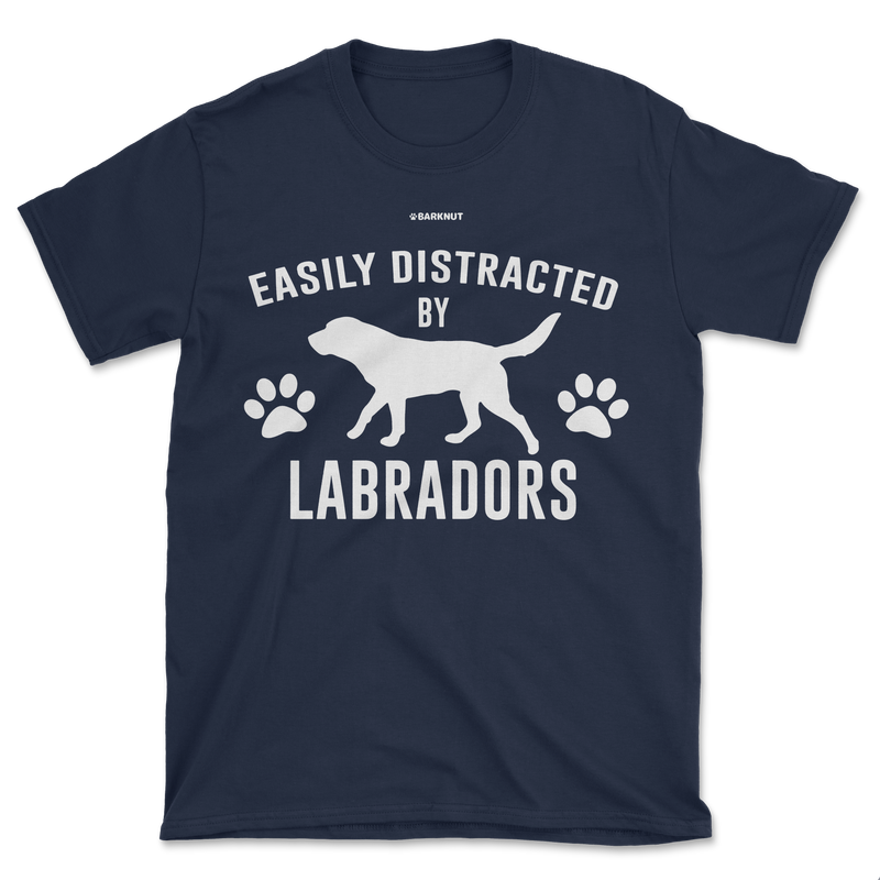 Load image into Gallery viewer, Easily Distracted By Labradors Shirt (Men&#39;s/Unisex)
