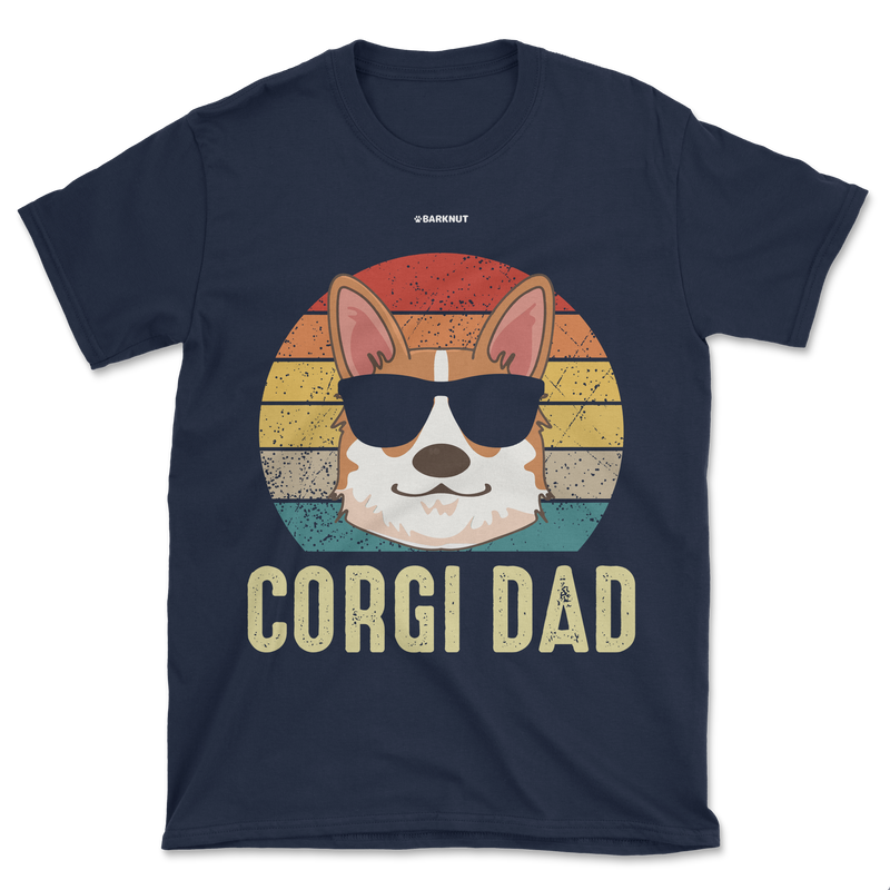 Load image into Gallery viewer, Sunglasses Corgi Dad Shirt (Men&#39;s/Unisex)
