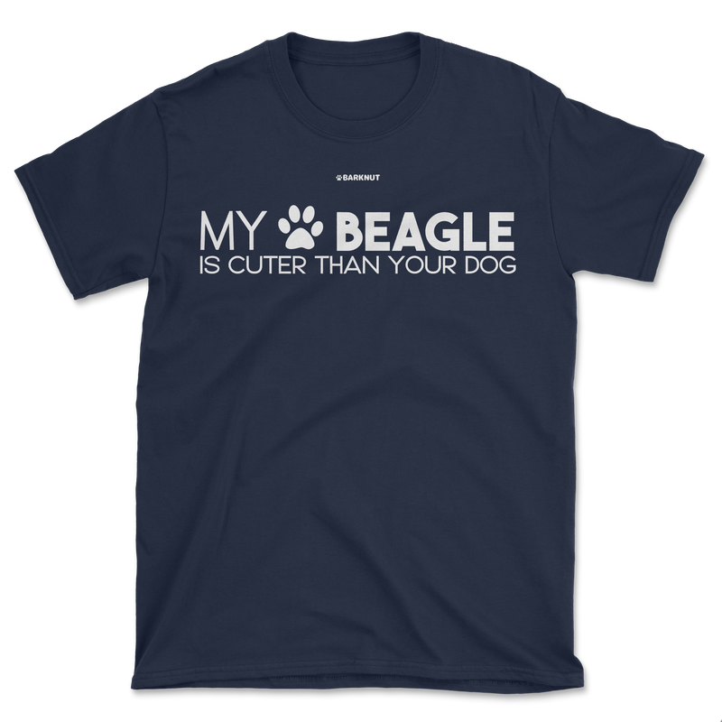 Load image into Gallery viewer, My Beagle Is Cuter Than Your Dog Shirt (Men&#39;s/Unisex)
