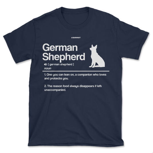 German Shepherd Definition Shirt (Men's/Unisex)