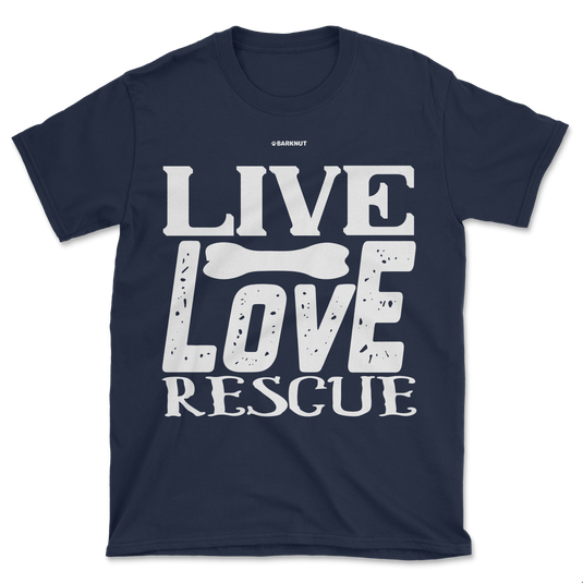 Live Love Rescue Shirt (Men's/Unisex)