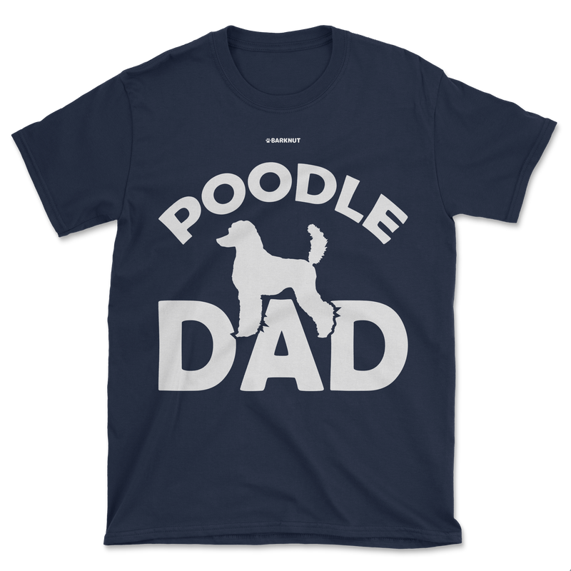 Load image into Gallery viewer, Poodle Dad Shirt Silhouette Shirt (Men&#39;s/Unisex)
