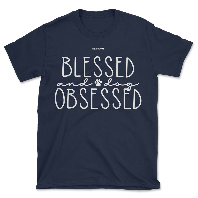 Load image into Gallery viewer, Blessed and Dog Obsessed Shirt (Men&#39;s/Unisex)
