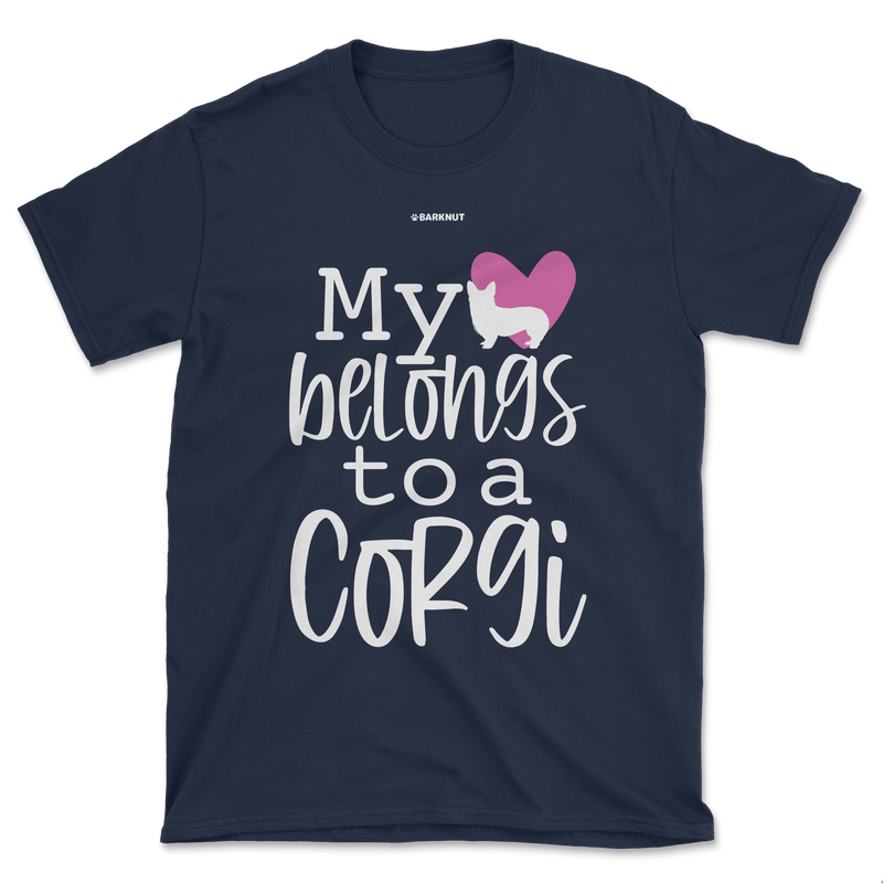 Load image into Gallery viewer, My Heart Belongs To A Corgi Shirt (Men&#39;s/Unisex)
