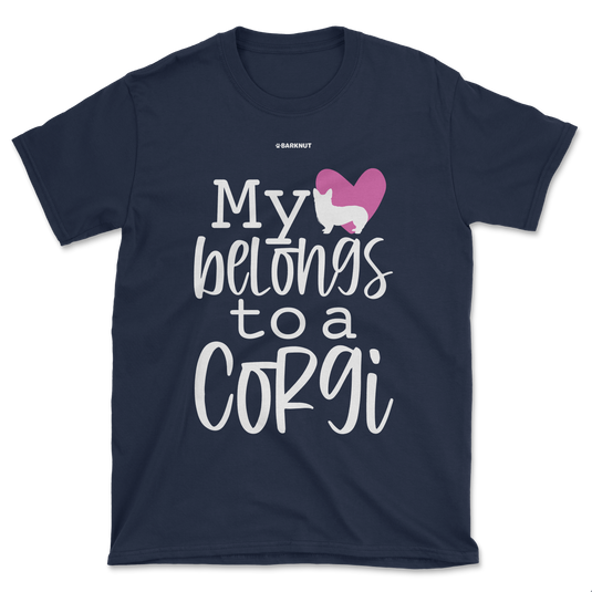 My Heart Belongs To A Corgi Shirt (Men's/Unisex)