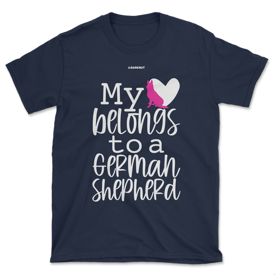 My Heart Belongs to A German Shepherd Shirt (Men's/Unisex)