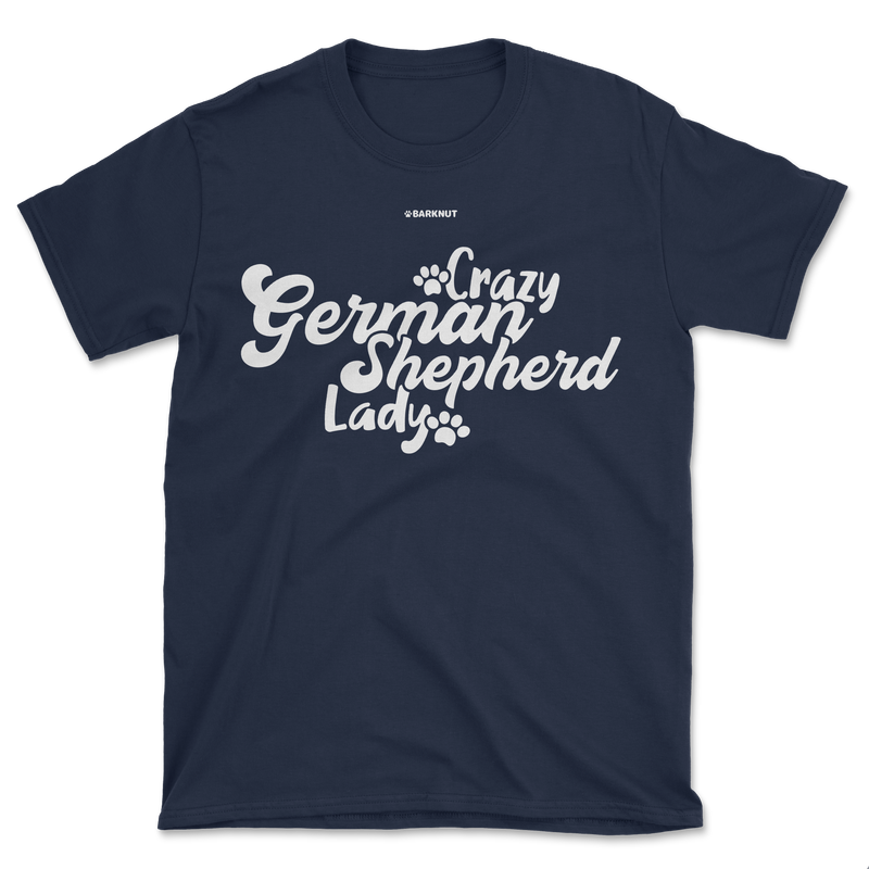 Load image into Gallery viewer, Crazy German Shepherd Lady Shirt (Men&#39;s/Unisex)
