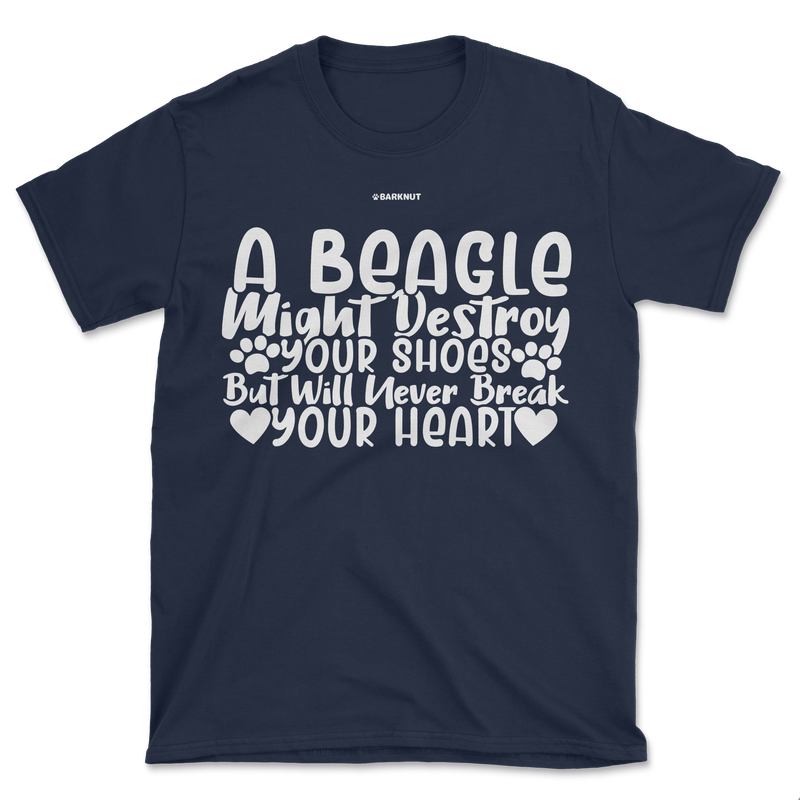 Load image into Gallery viewer, A Beagle Will Never Break Your Heart Shirt (Men&#39;s/Unisex)
