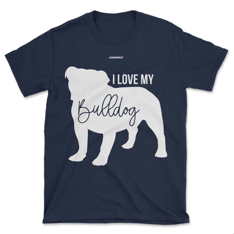 Load image into Gallery viewer, I Love My French Bulldog Shirt (Men&#39;s/Unisex)
