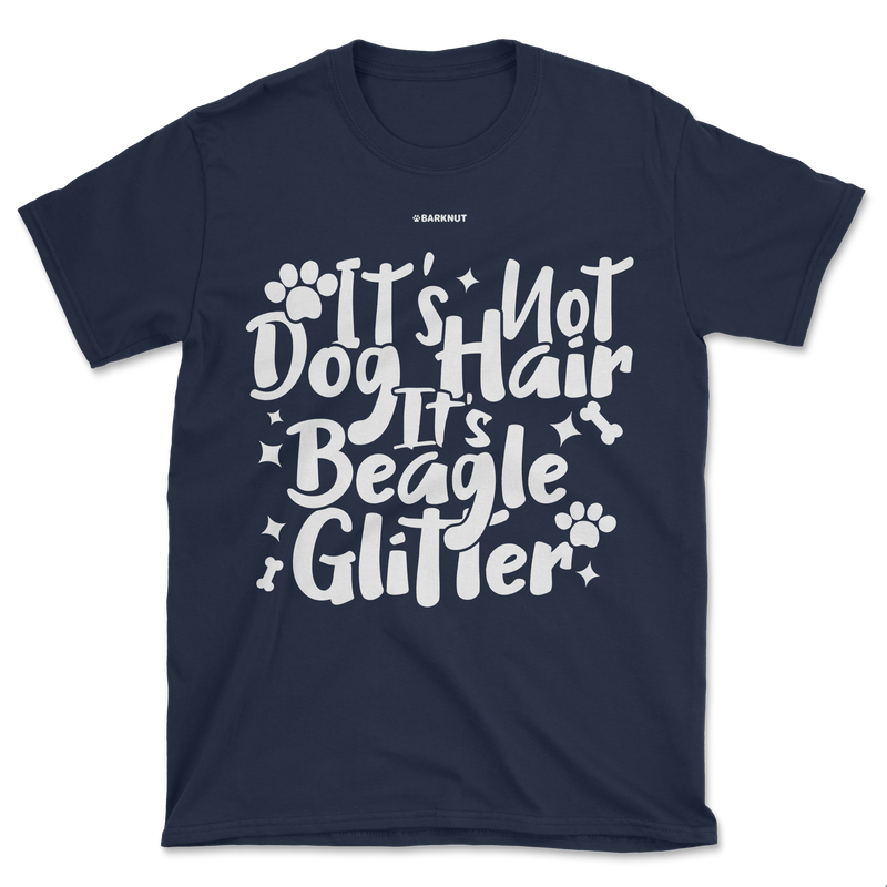 Load image into Gallery viewer, Beagle Glitter Shirt (Men&#39;s/Unisex)
