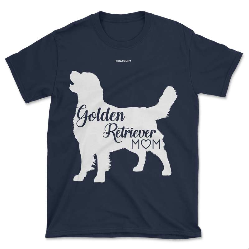 Load image into Gallery viewer, Golden Retriever Mom Black Shirt (Men&#39;s/Unisex)
