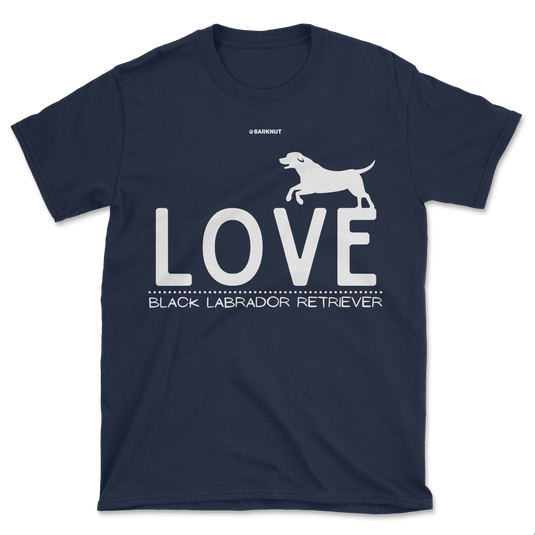 Love Black Labrador Retriever Shirt (Men's/Unisex)