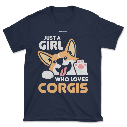 Just A Girl Who Loves Corgis Shirt (Men's/Unisex)