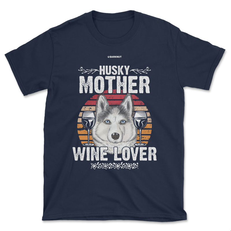 Load image into Gallery viewer, Husky Mother Wine Lover Colors Shirt (Men&#39;s/Unisex)
