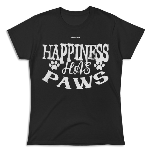 Happiness Has Paws Shirt (Women's)