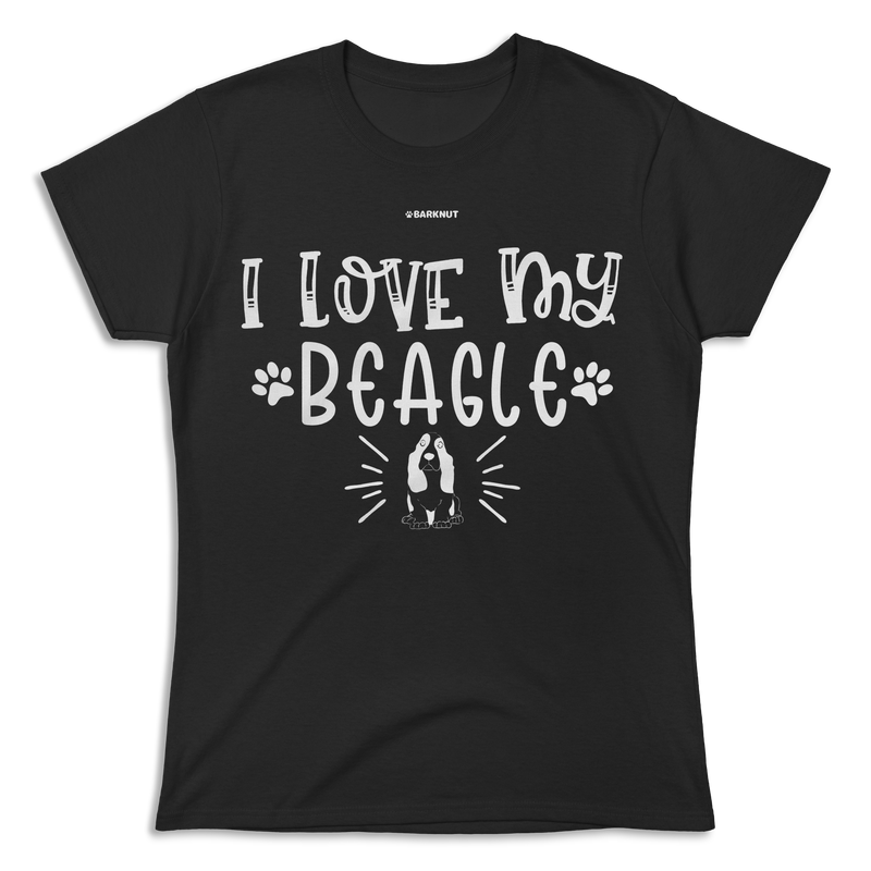 Load image into Gallery viewer, I Love My Beagle Shirt (Women&#39;s)
