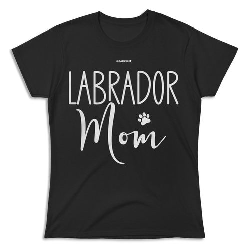 Labrador Mom Paw Print Shirt (Women's)