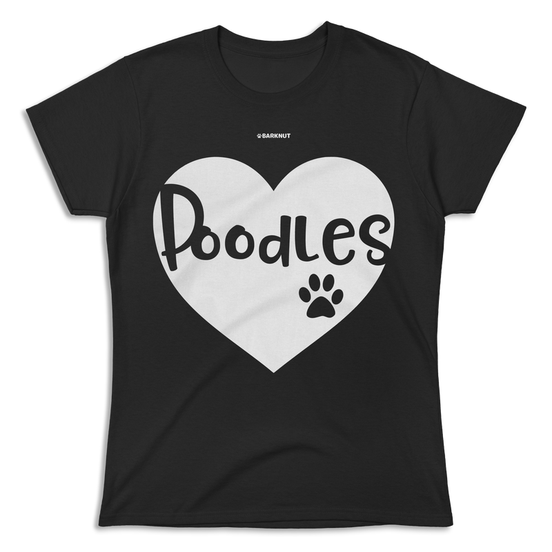 Load image into Gallery viewer, Poodles Heart Shirt (Women&#39;s)
