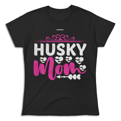 Husky Pink Mom Shirt (Women's)