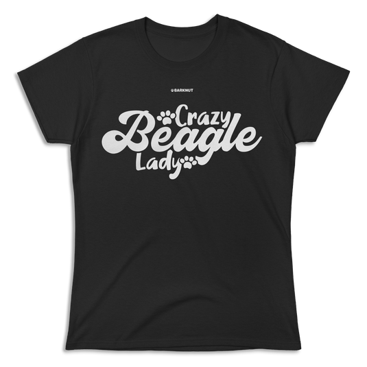 Crazy Beagle Lady Shirt (Women's)