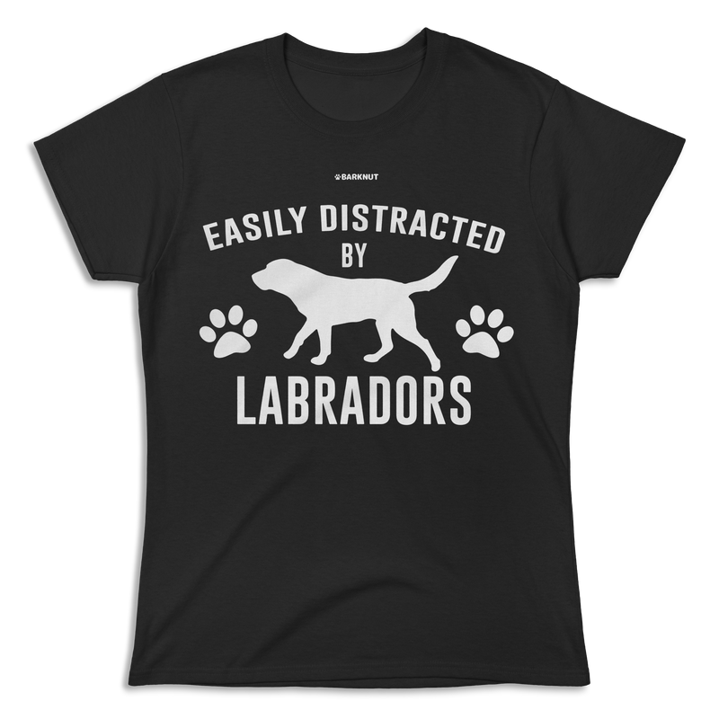 Load image into Gallery viewer, Easily Distracted By Labradors Shirt (Women&#39;s)
