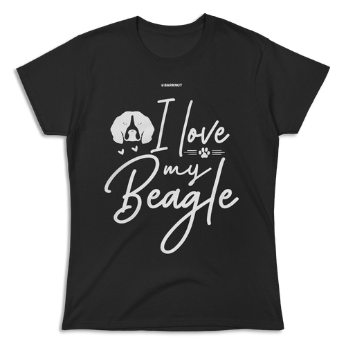 I Love My Beagle Shirt (Women's)