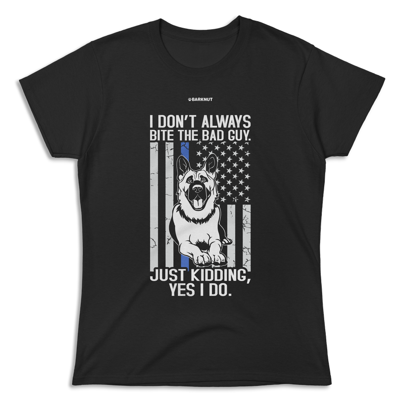 Load image into Gallery viewer, Funny Blue Line Police German Shirt (Women&#39;s)
