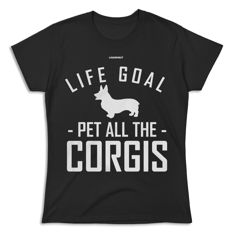 Load image into Gallery viewer, Life Goal Pet All The Corgis Shirt (Women&#39;s)
