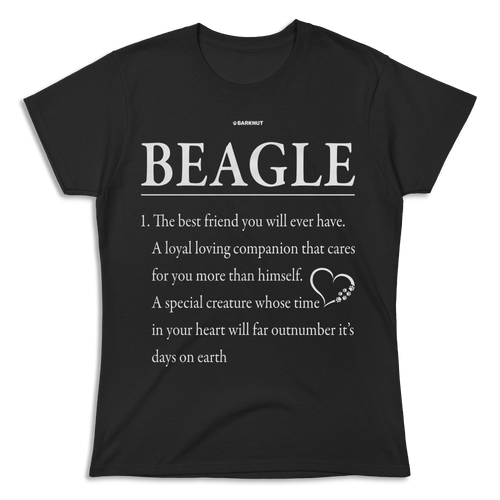 Funny Beagle Definitions Shirt (Women's)