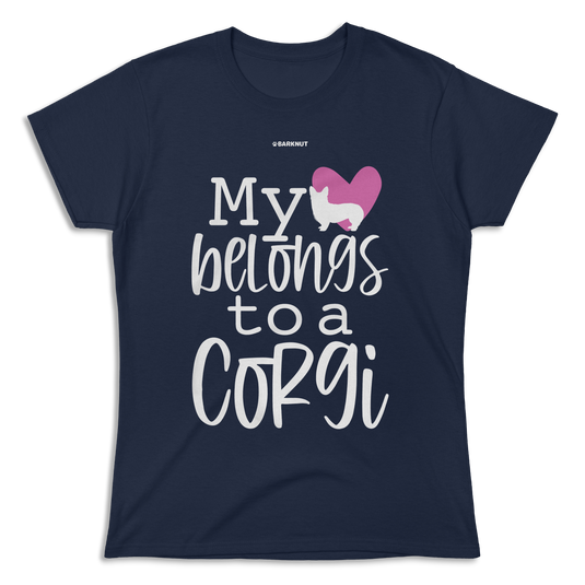 My Heart Belongs To A Corgi Shirt (Women's)