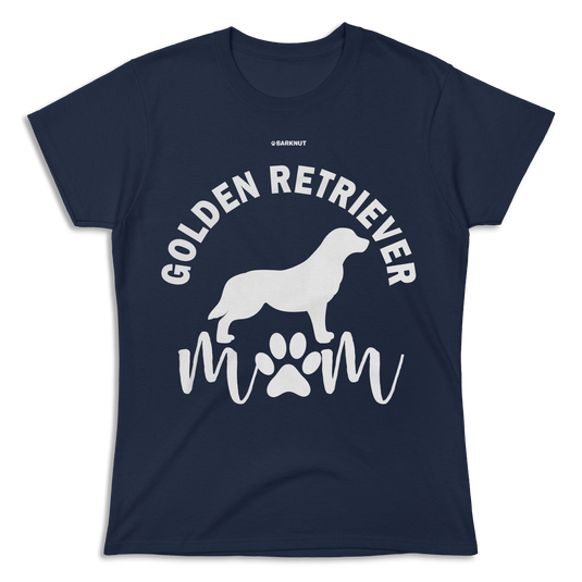 Golden Retriever Mom Paw Shirt (Women's)