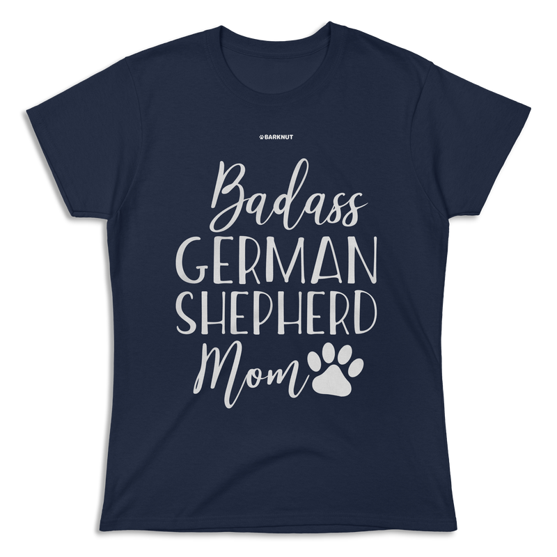 Load image into Gallery viewer, Badass German Shepherd Mom Funny Dog Shirt (Women&#39;s)
