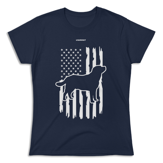 Labrador Police Flag Shirt (Women's)