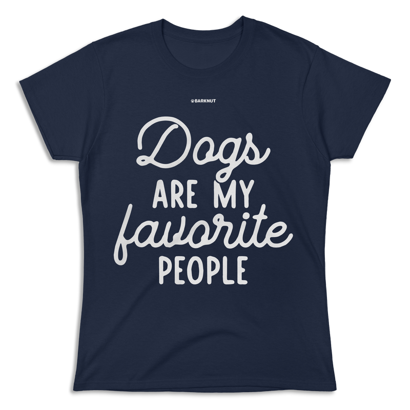 Load image into Gallery viewer, Dogs Are My Favorite People Shirt (Women&#39;s)
