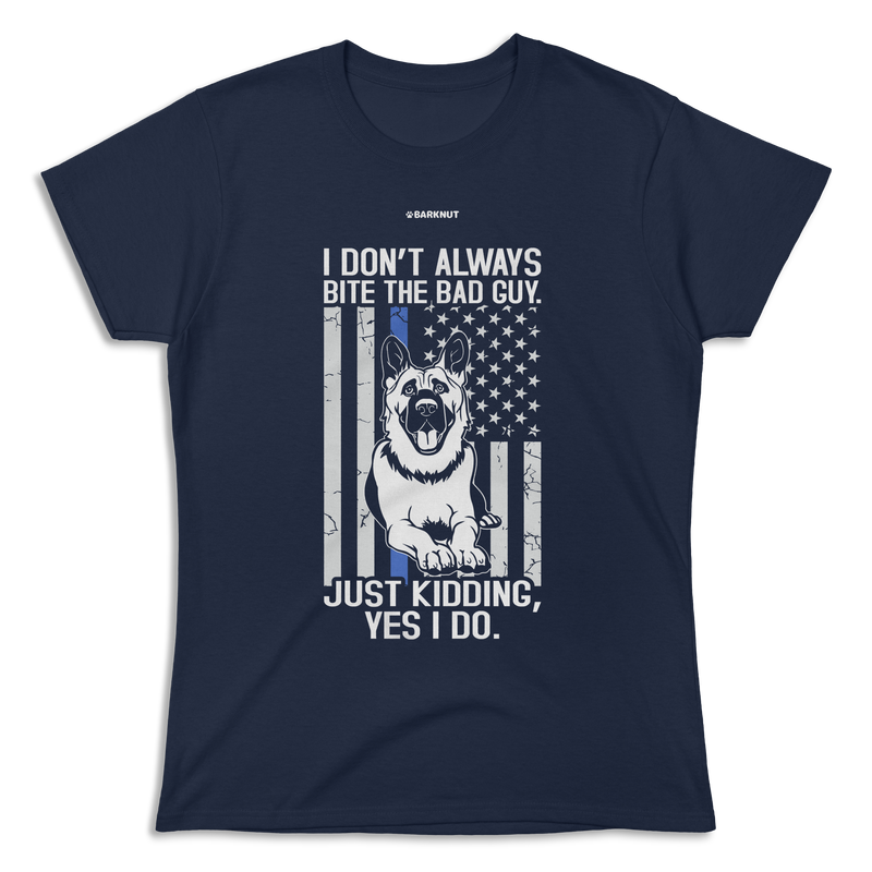 Load image into Gallery viewer, Funny Blue Line Police German Shirt (Women&#39;s)
