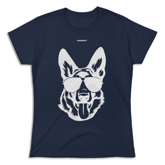 German Shepherd Sunglasses Shirt (Women's)