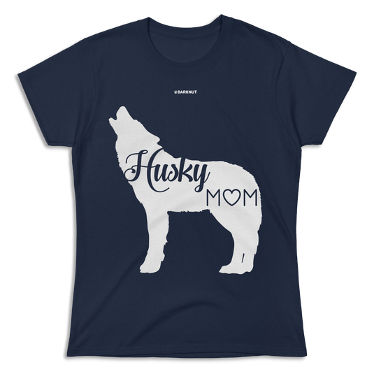 Husky Mom Silhouette Shirt (Women's)