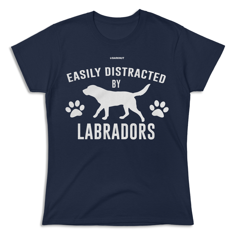 Load image into Gallery viewer, Easily Distracted By Labradors Shirt (Women&#39;s)
