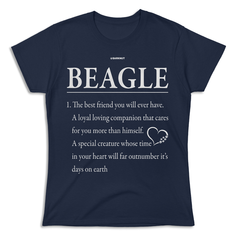 Load image into Gallery viewer, Funny Beagle Definitions Shirt (Women&#39;s)
